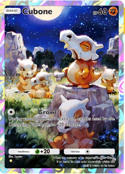 Cubone · Genetic Apex (A1)_Pokemon Trading Card Game Pocket