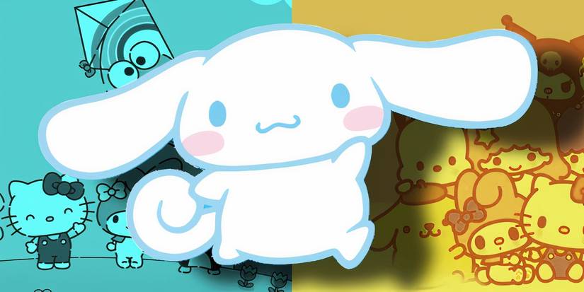 Cinnamoroll with Hello Kitty and friends Sanrio