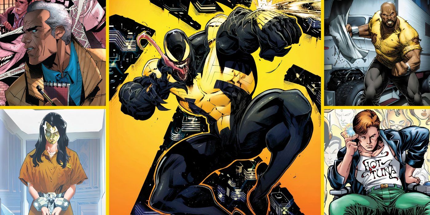 Marvel's New Venom Officially Debuts With A Golden Redesign