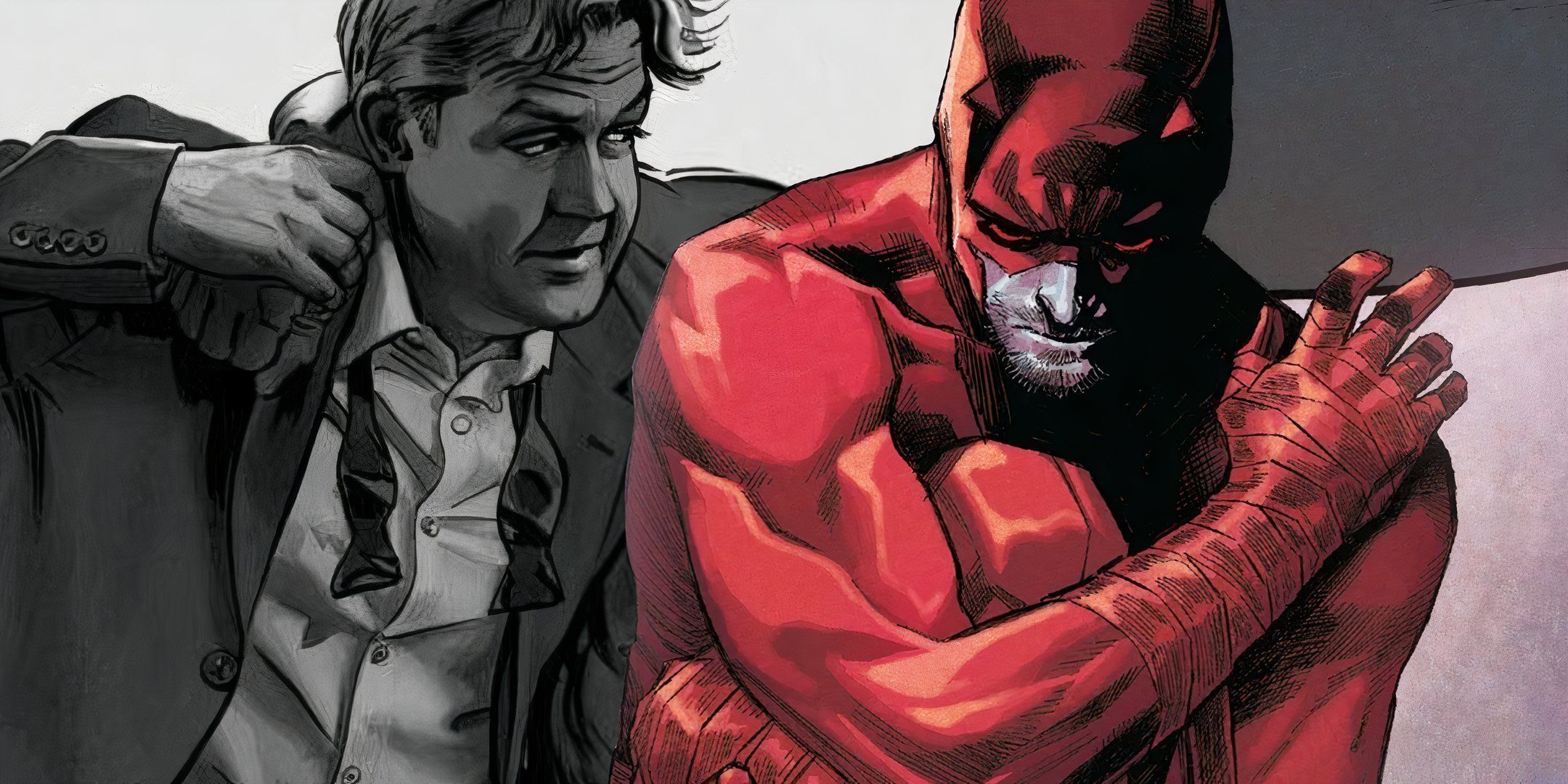 Daredevil Looking Betrayed by Foggy Marvel Featured