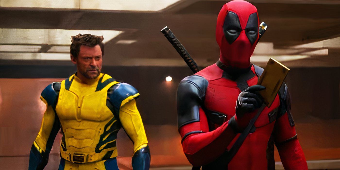 Deadpool with a TemPad in Deadpool & Wolverine