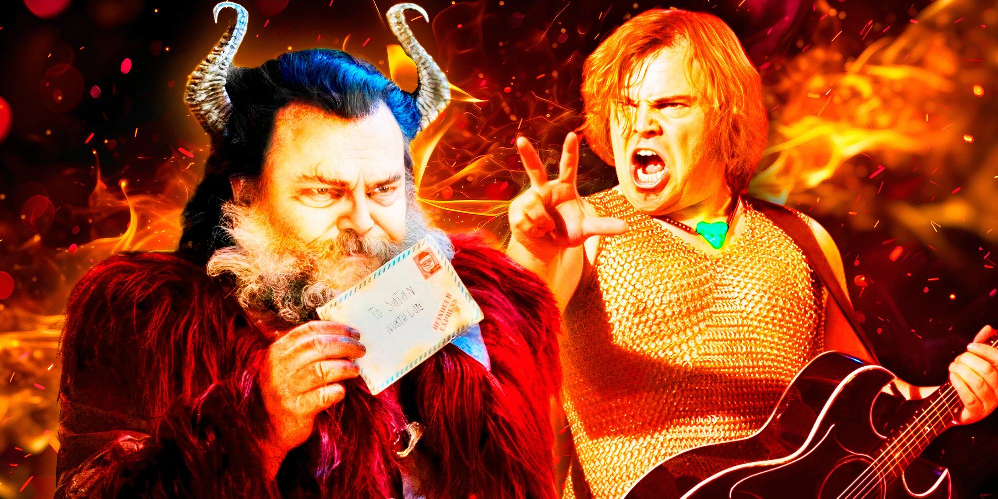 La película navideña de 2024 de Jack Black da sus frutos a una obsesión impía que comenzó con el "tributo" de Tenacious D