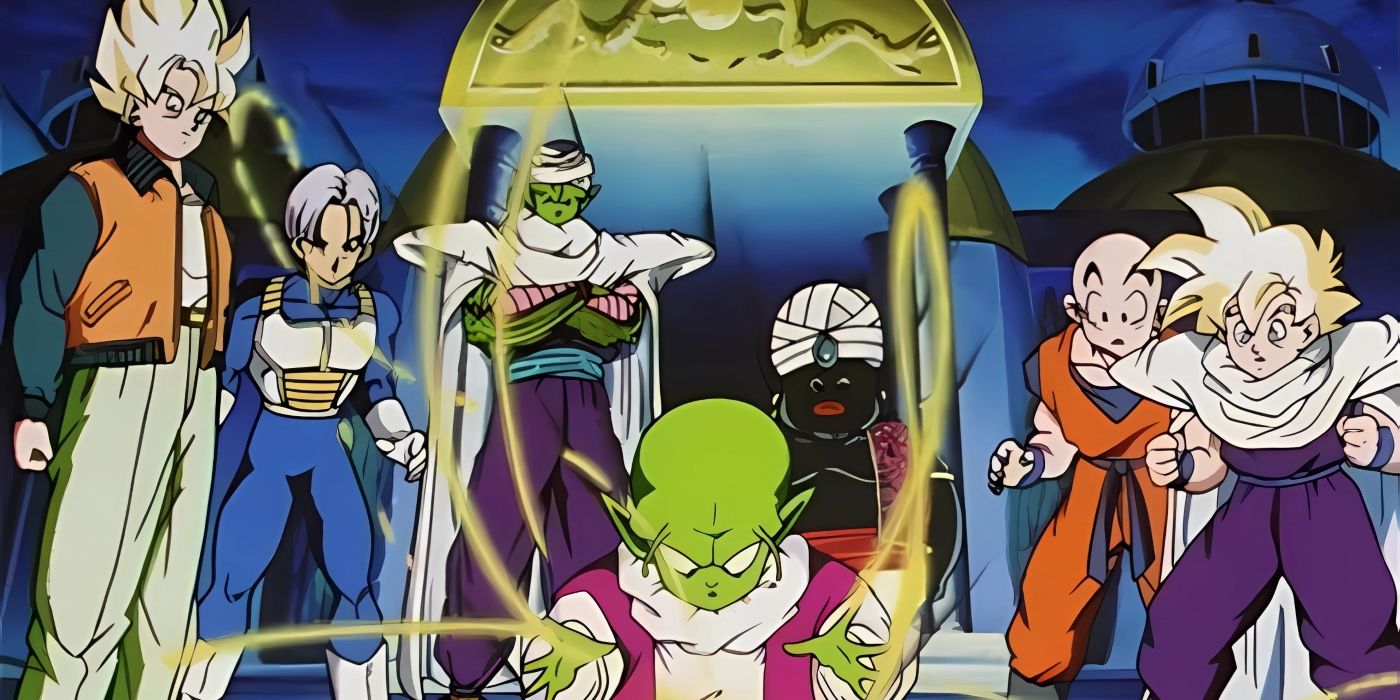 Dende desperta Shenron após se tornar o Guardião da Terra. 