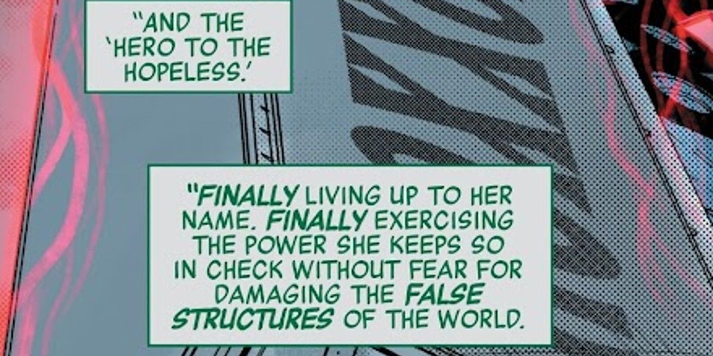 Doctor Doom describes Scarlet Witch in The Avengers #19