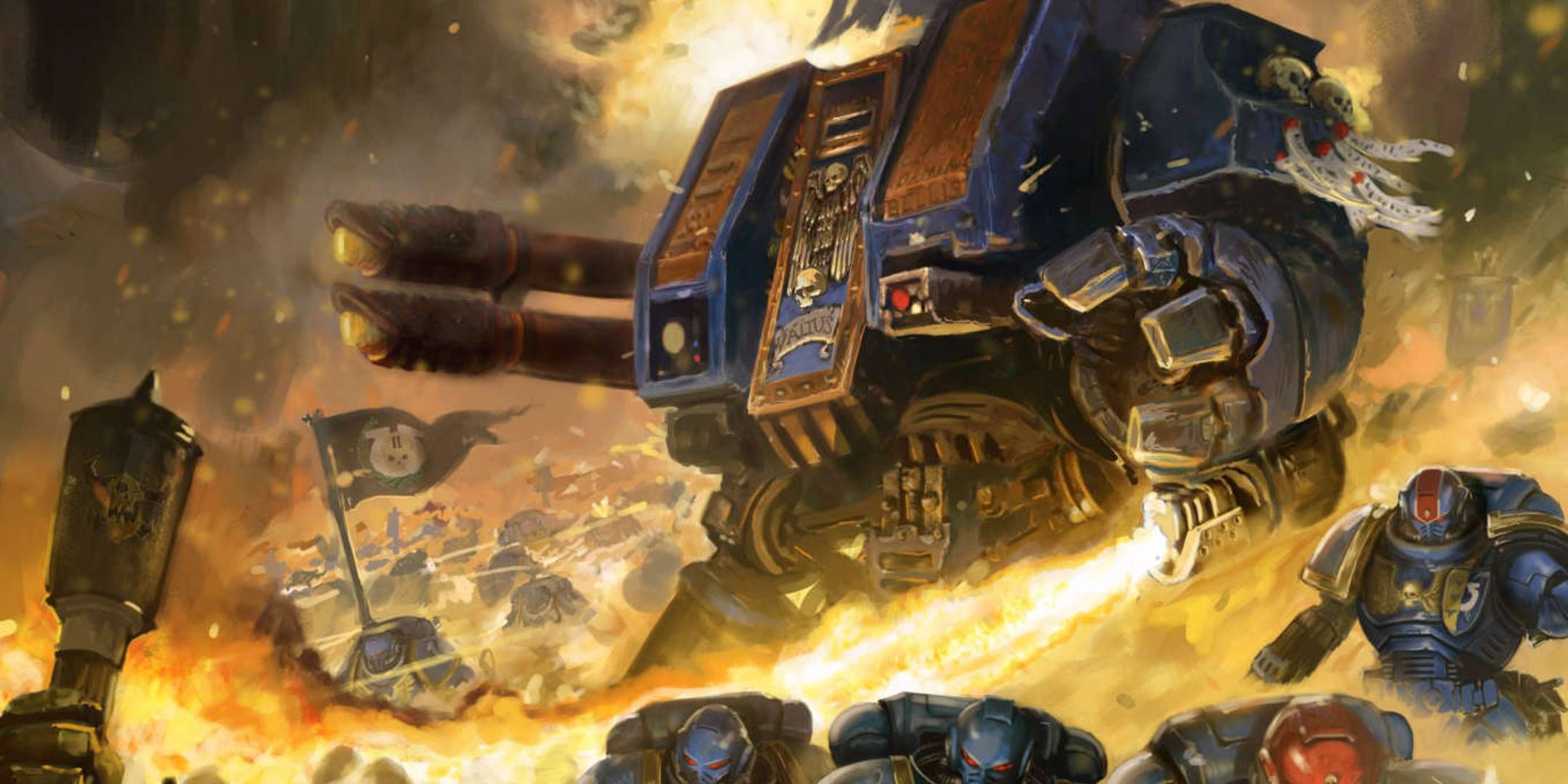 The Hidden Story Behind Warhammer 40k: Space Marine 2's Fan Favorite Dreadnought