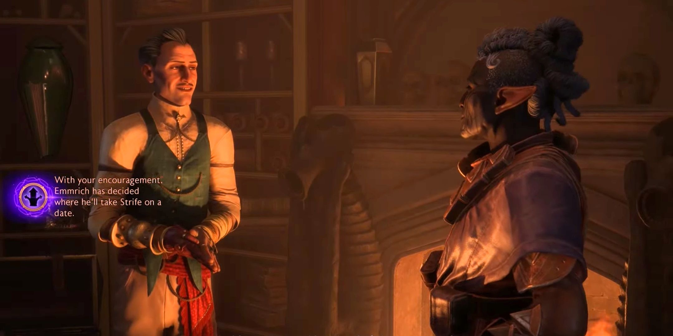 Dragon Age: The Veilguard - ¿Quién hace el romance con los compañeros en lugar de con la torre?