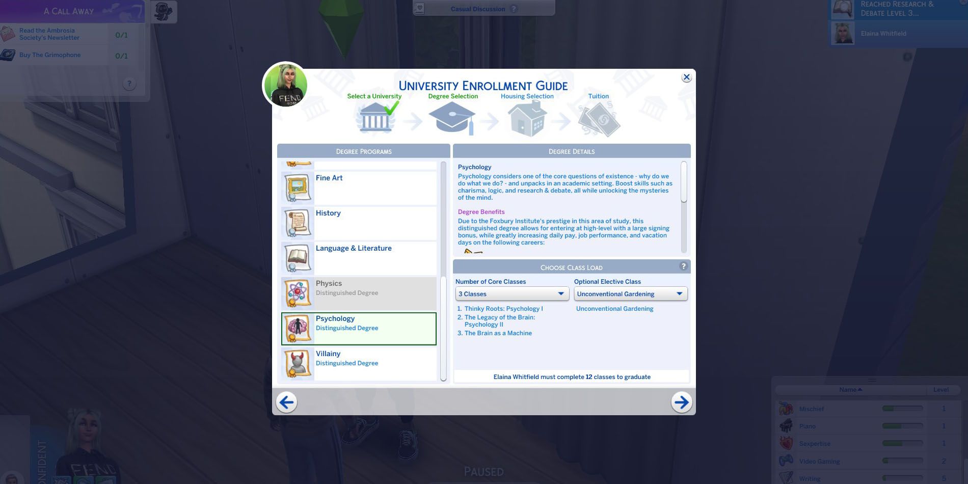 Los Sims 4: Vida y Muerte - Cómo obtener un título de la muerte (Discovery University)