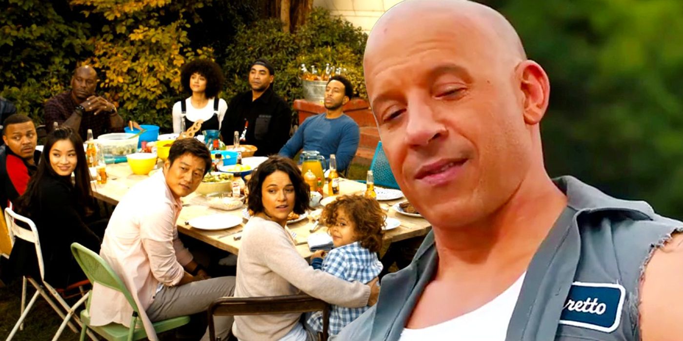 شواء عائلي من F9 بجانب Vin Diesel بدور Dom في Fast X