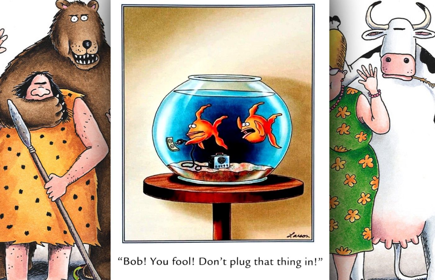 far side goldfish comic