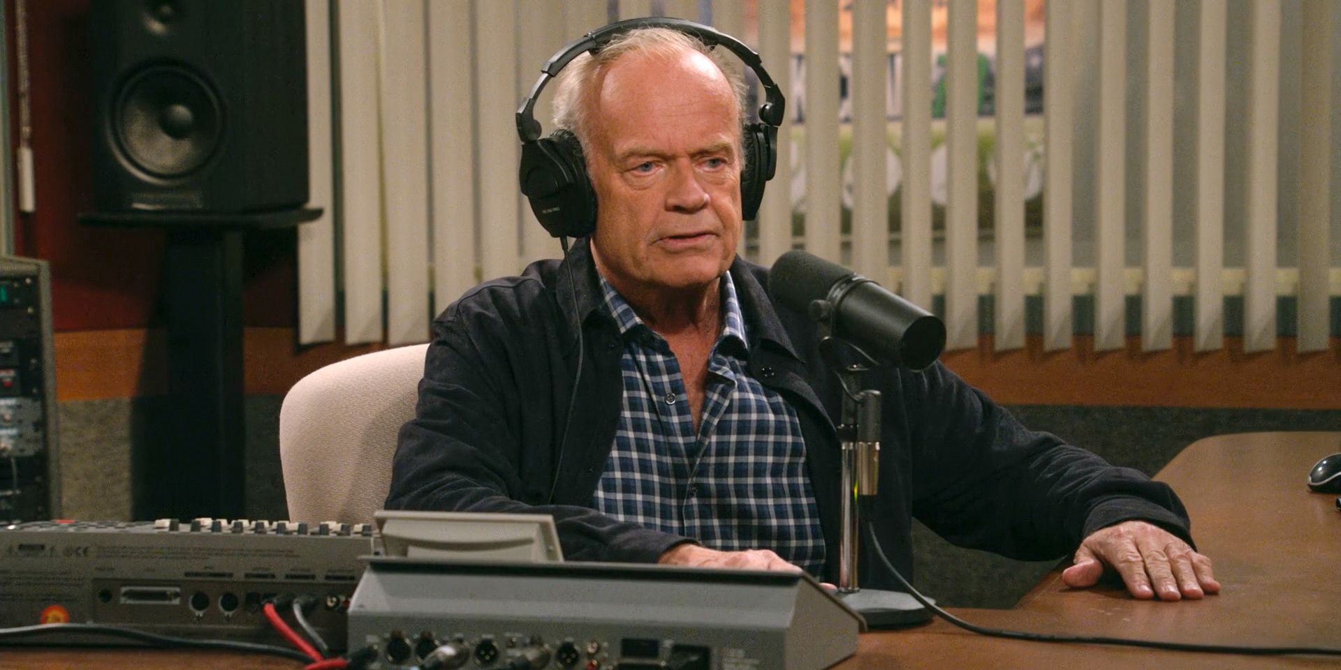 Kelsey Grammer tuvo una reacción inesperada al volver a visitar el estudio KACL de Frasier