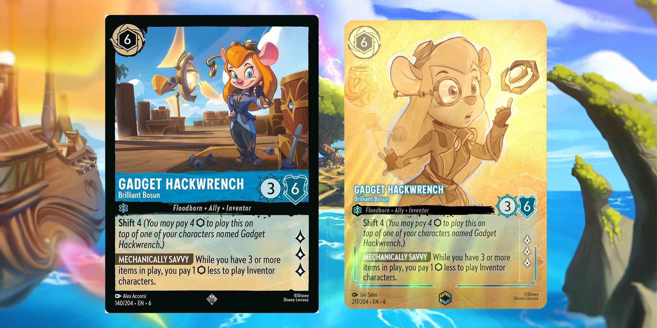 All Disney Lorcana: Azurite Sea Enchanted Cards, Ranked