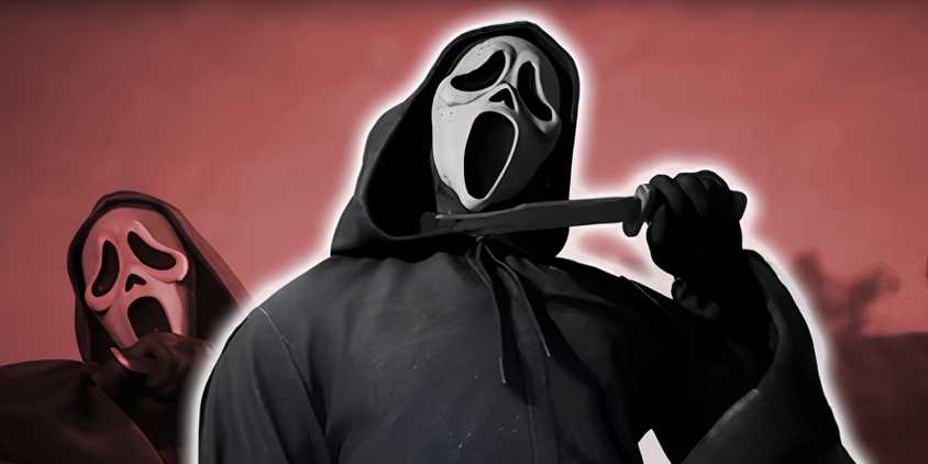 Ghostface in MK1 surrounded by a red background.