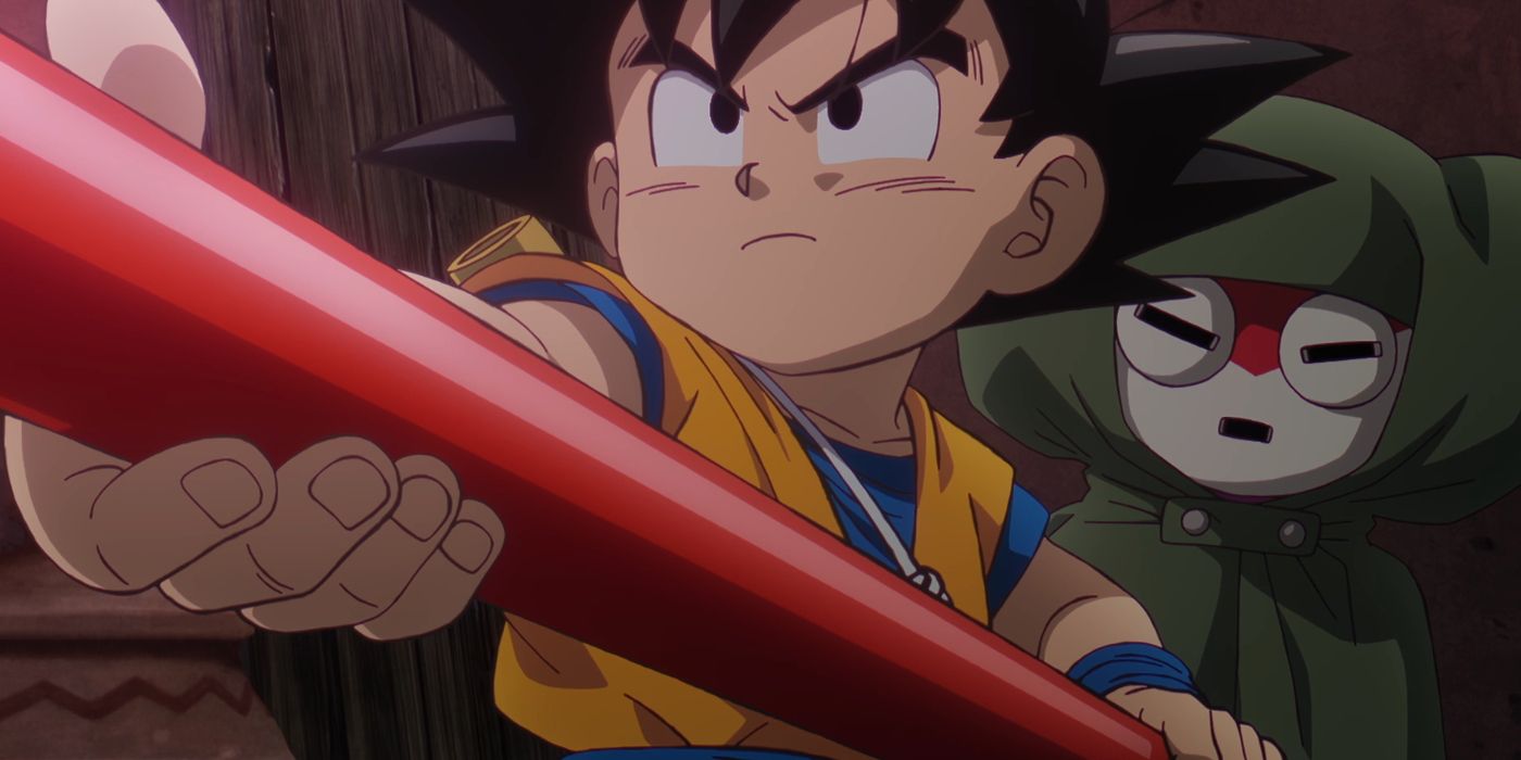 Goku protege a Panzy en Dragon Ball Daima