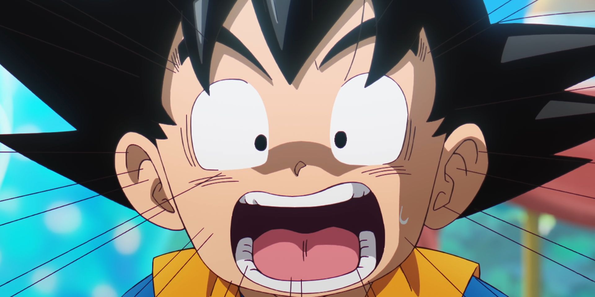 Goku shocked at shrinking in Dragon Ball DAIMA episode 2