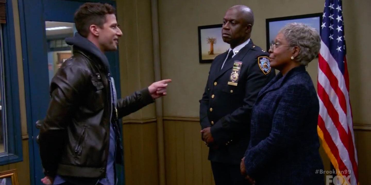 Holt Peralta Meritíssimo Brooklyn Nine-Nine Andy Samberg Andre Braugher Mãe