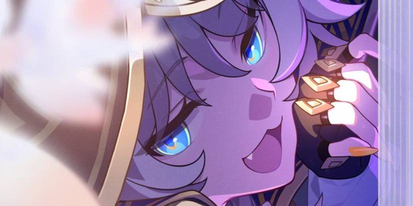 Honkai Star Rail's Cifera smiles.
