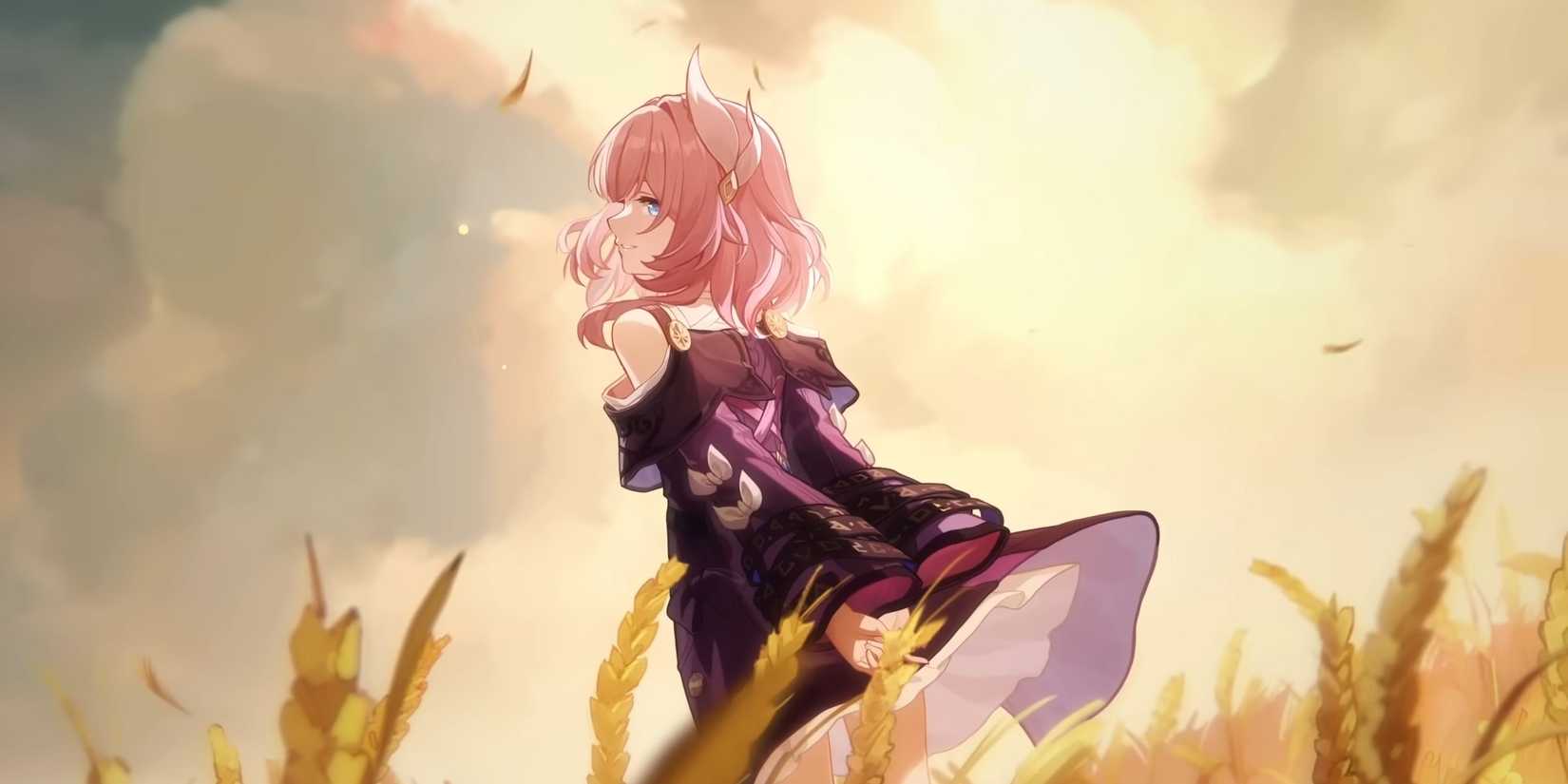 Honkai Star Rail's Cyrene looks back.