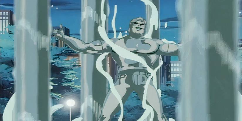 Hydro-Man using his powers in Spider-Man the Animated Series