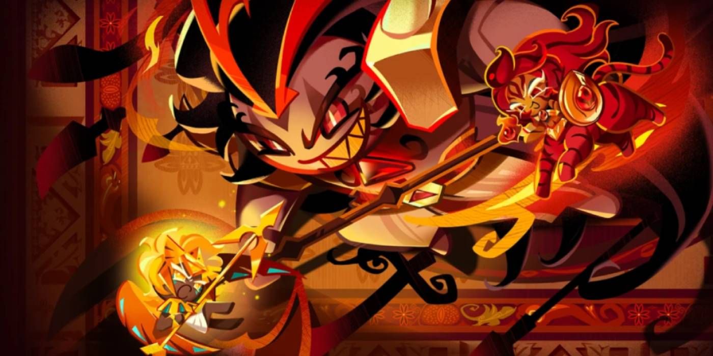 Cookie Run: arte-chave da atualização do Kingdom Shadow of the Destroyer