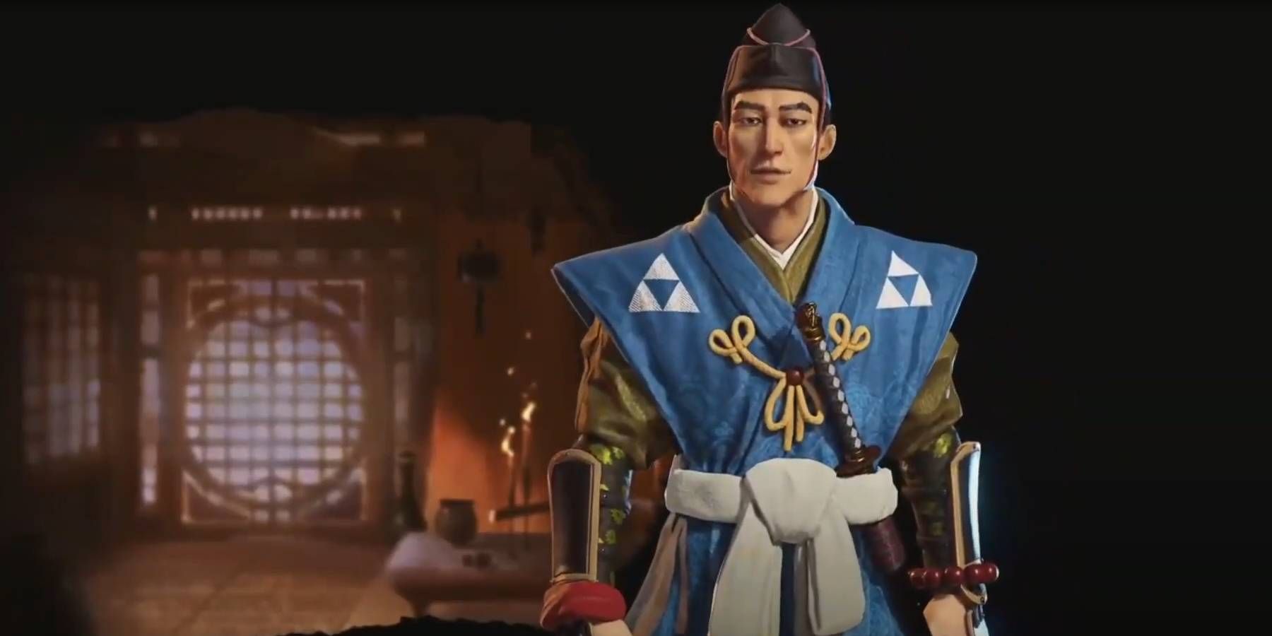 Civilization 6 Hojo Tokimune leader for Japan