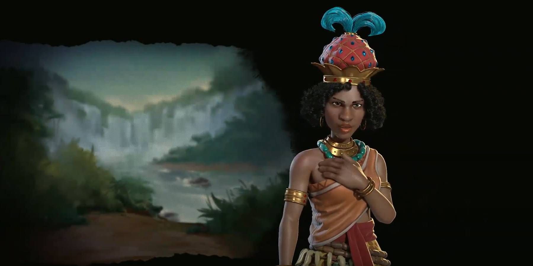 Civilization 6 Kongolese leader Nzinga Mbande