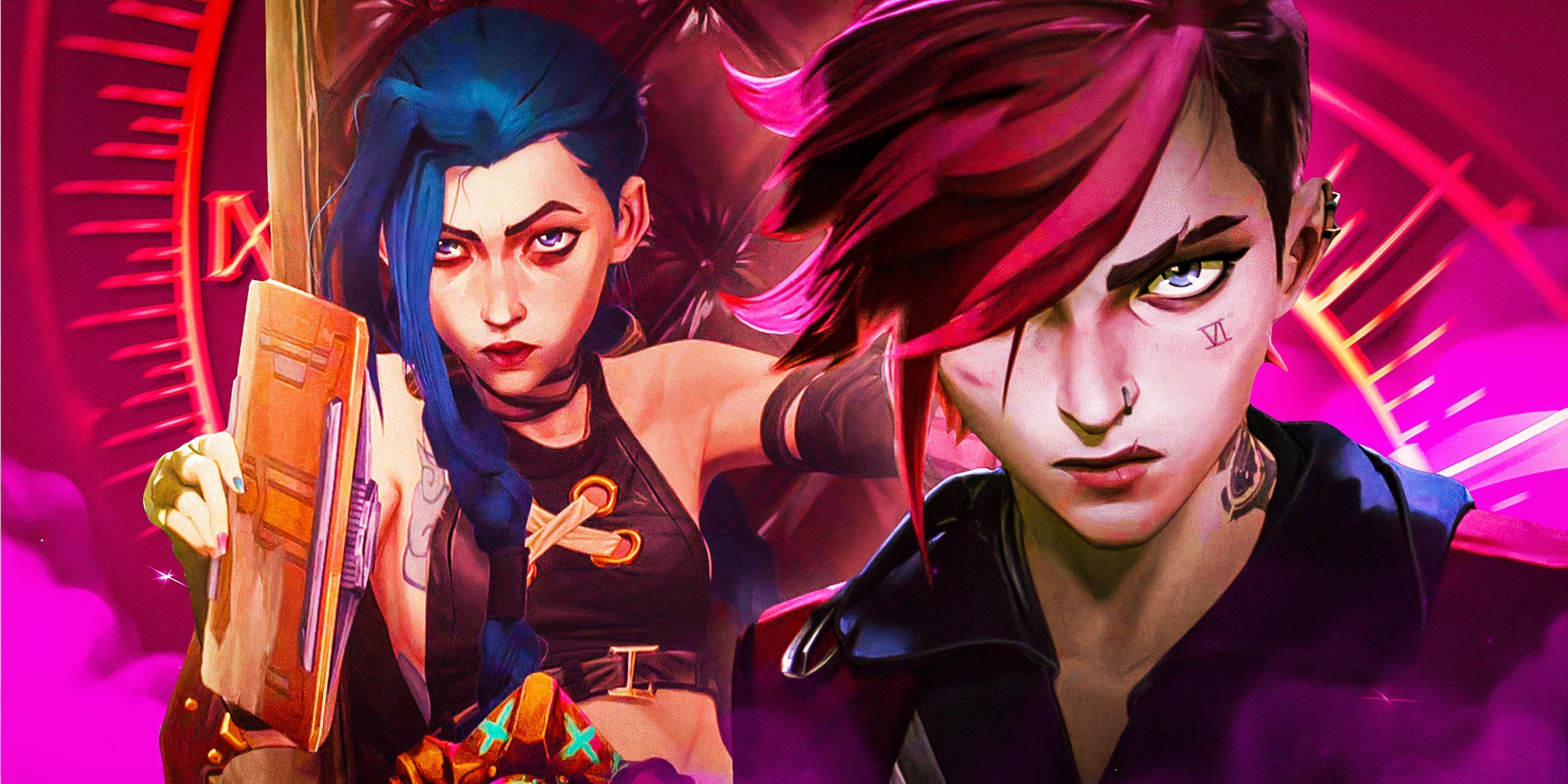 Wee y Jinx de Arcane