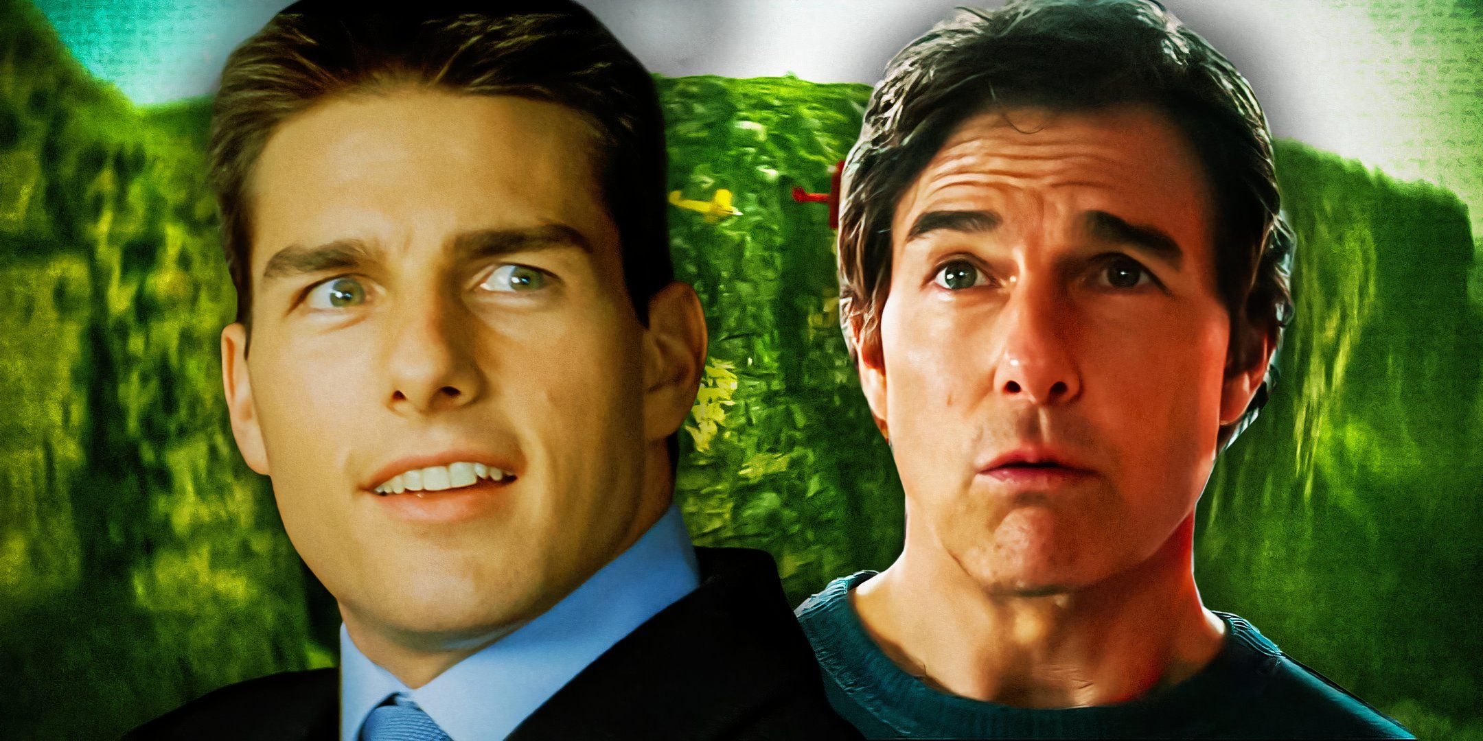 Tom Cruise as Ethan Hunt in Mission: Impossible 1996 and The Final Reckoning