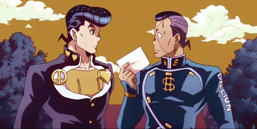 Josuke Higashikata and Okuyasu Nijimura JoJo's Bizarre Adventure