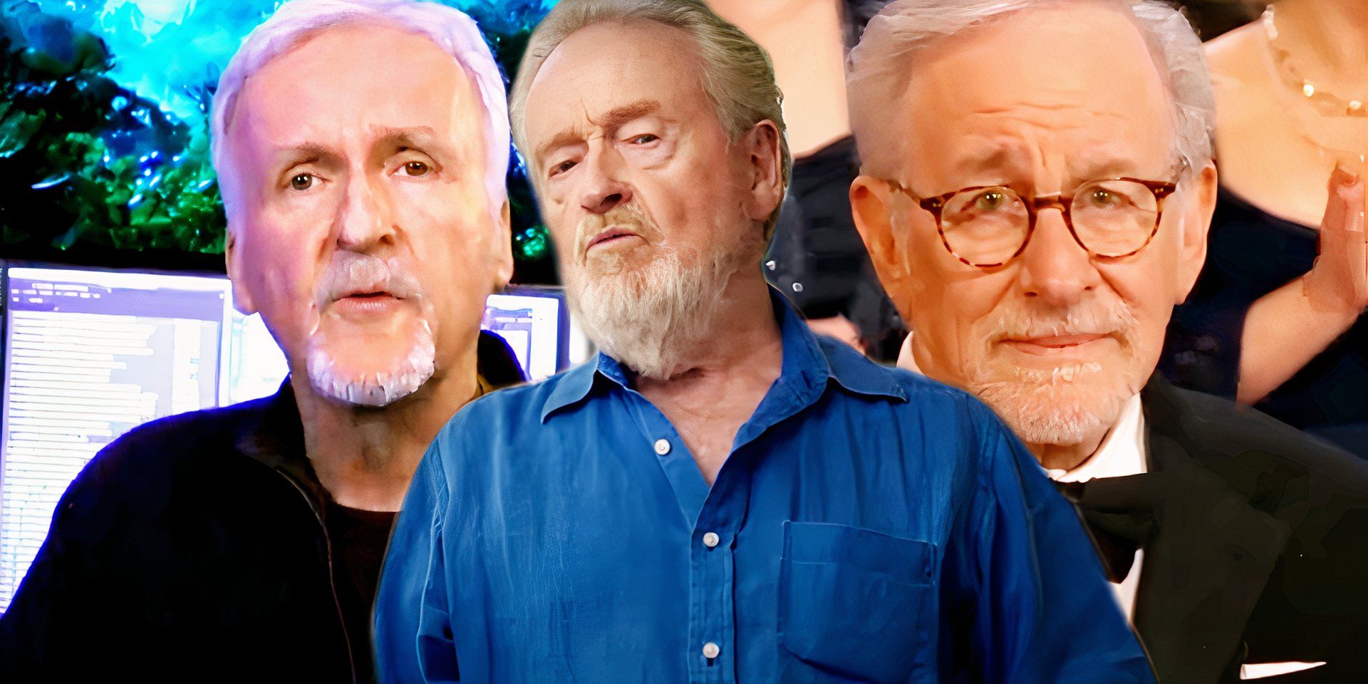 Ridley Scott reflexiona sobre su relación con James Cameron y Steven Spielberg