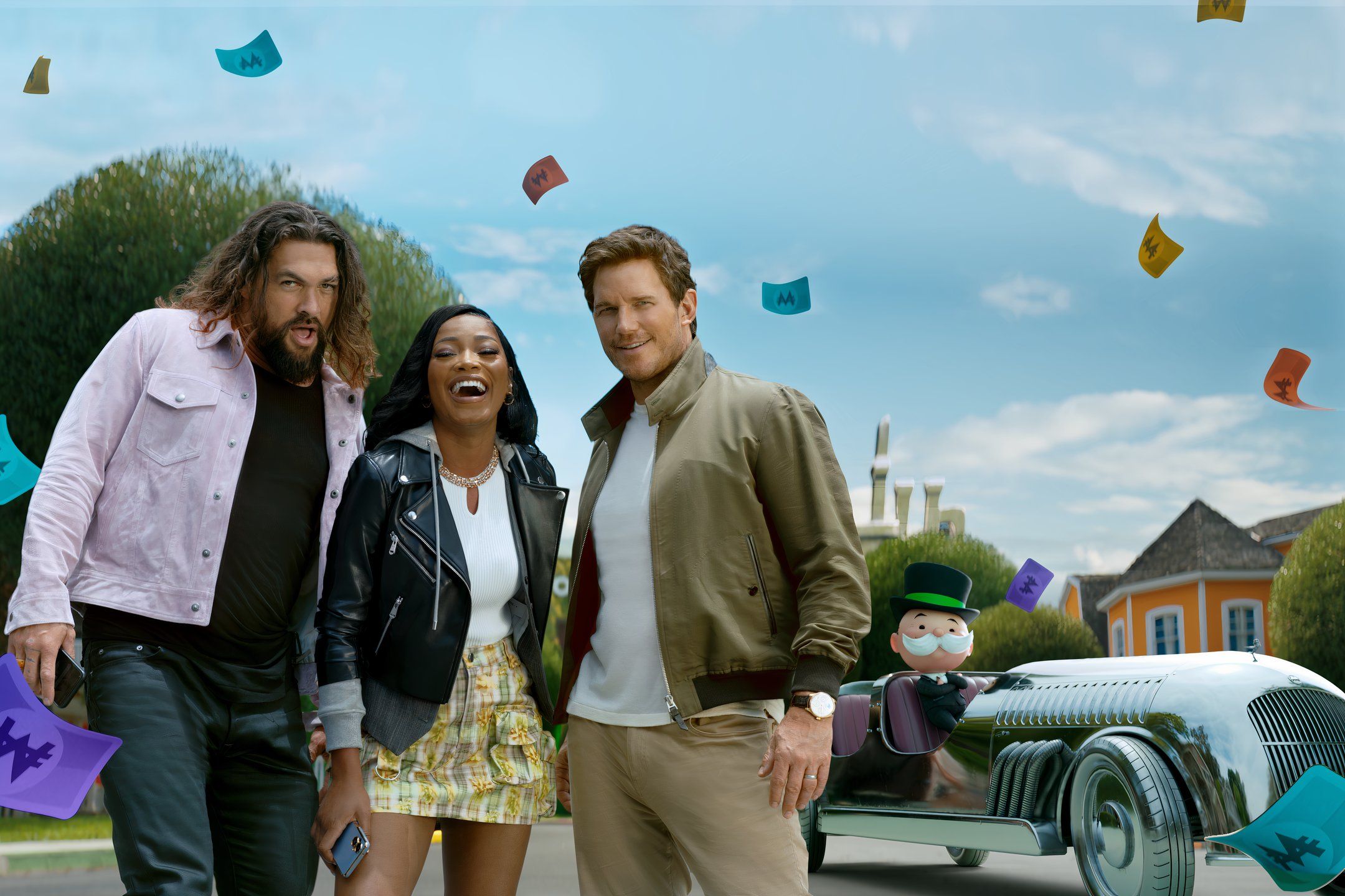 ¡Un nuevo evento trae a Will Ferrell, Jason Momoa, Keke Palmer y Chris Pratt a Monopoly GO!