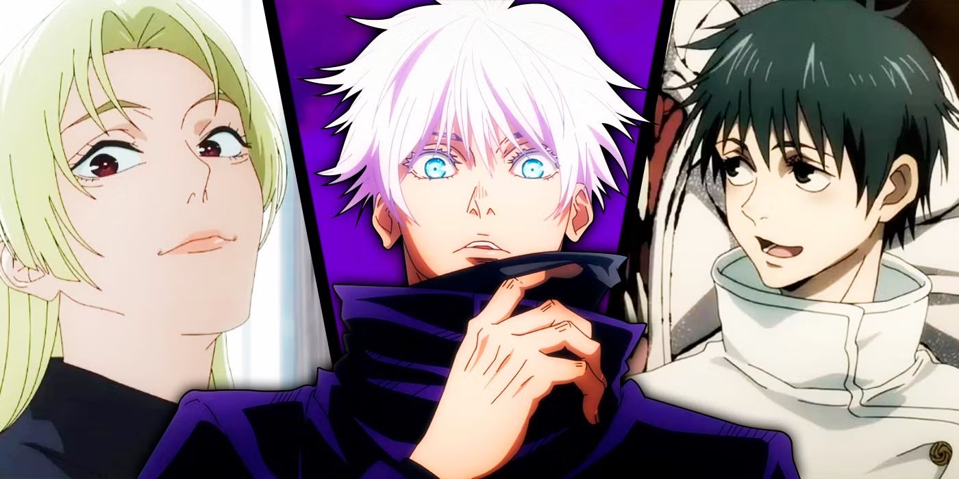 Jujutsu Kaisen's special grade sorcerers - Yuki, Gojo, and Geto