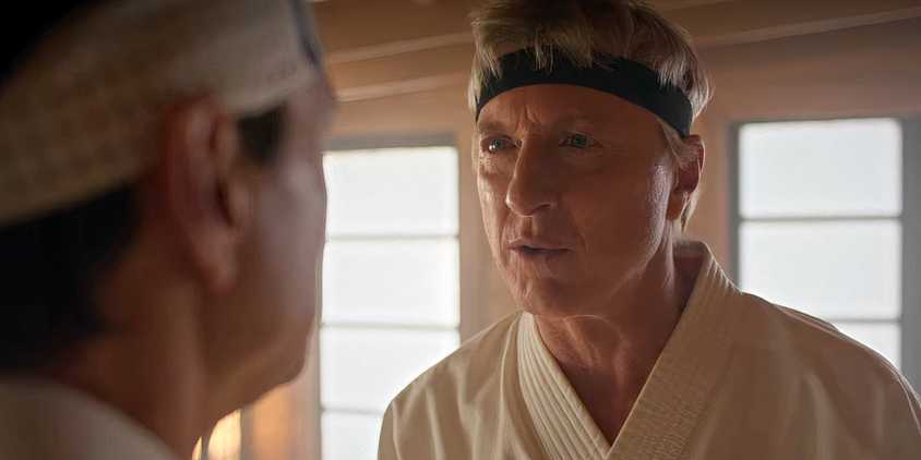 Actor William Zabka as Johnny Lawrence in Netflix’s Cobra Kai. 