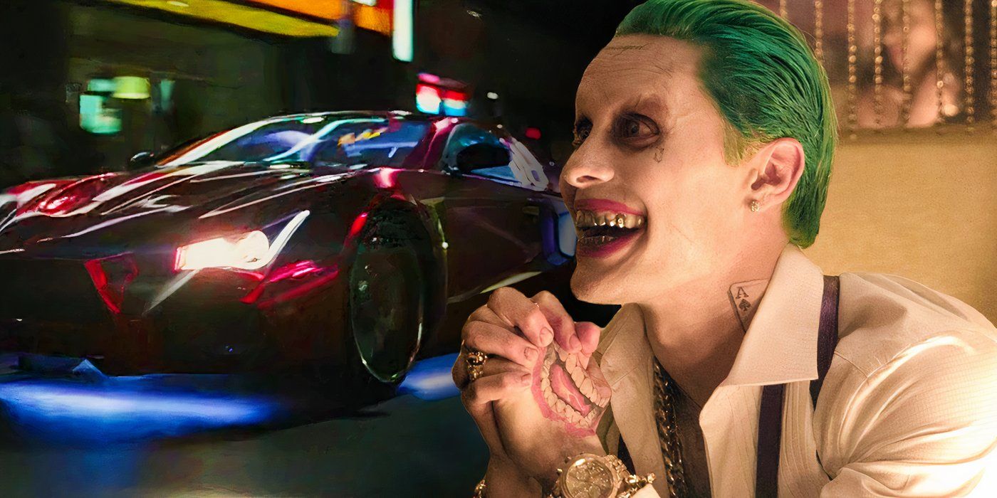 Jared Leto's Pink And Gold Jokermobile From 2016's Suicide Squad Is Up For Auction At $20,000 And I Totally Wish I Had The Money For It