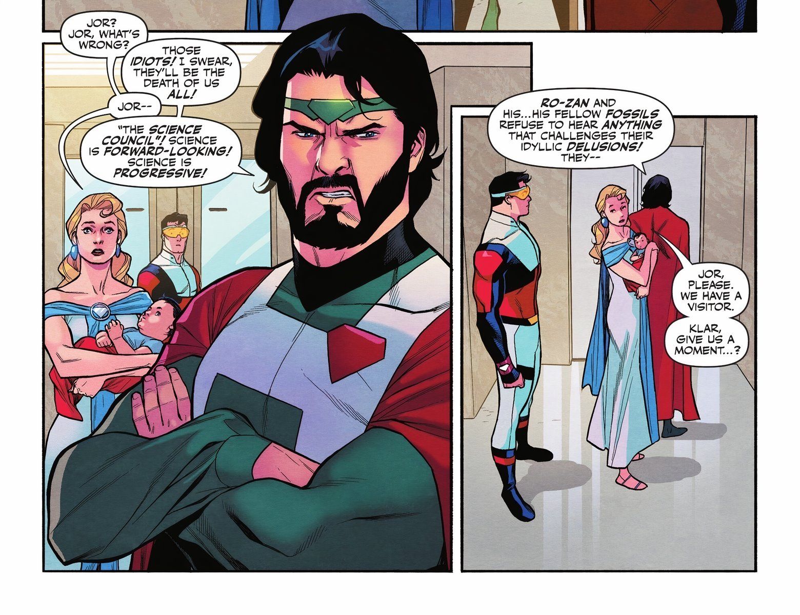 Jor-El Hates the Science Council DC