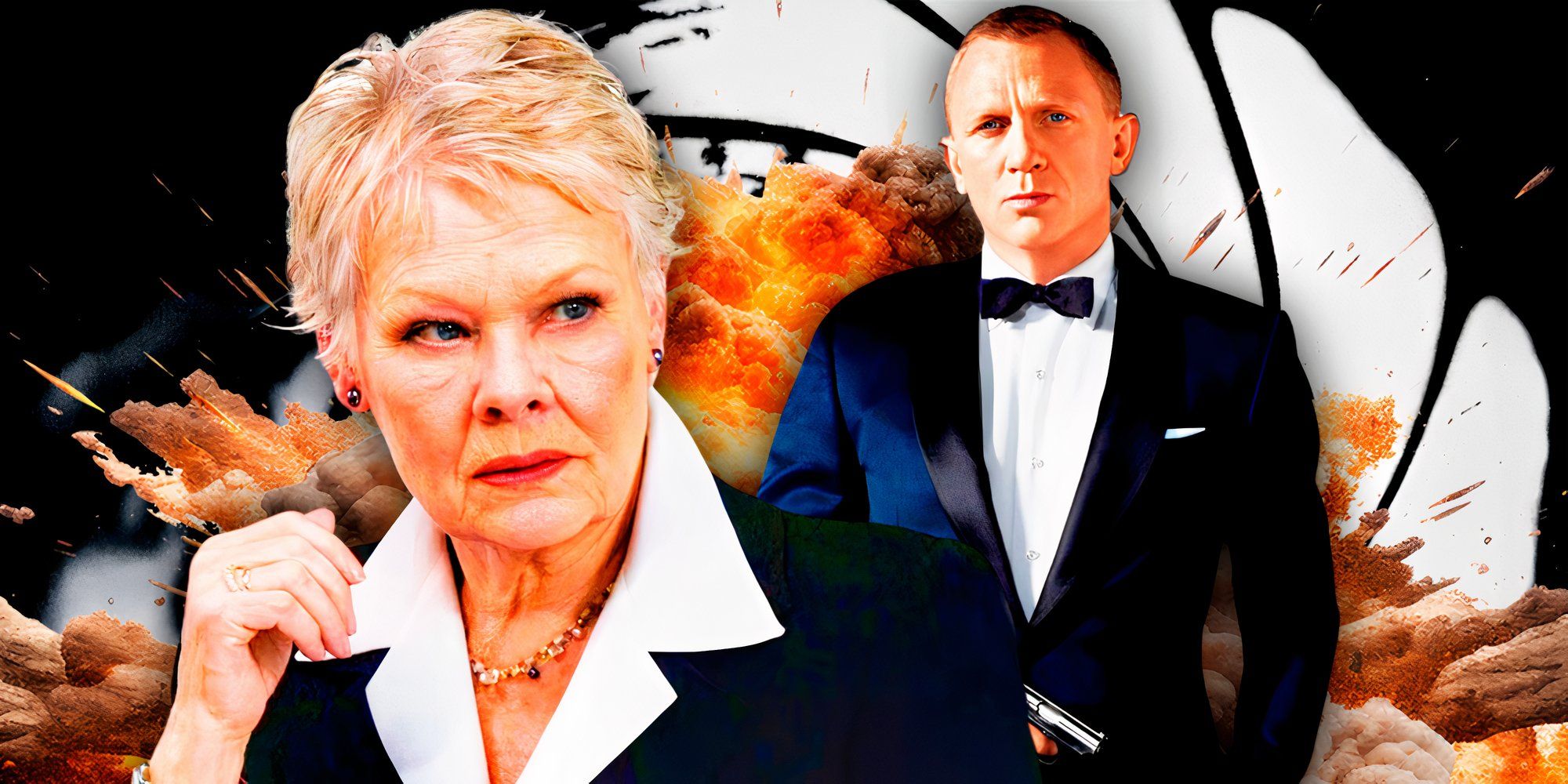 M de Judi Dench era la verdadera chica Bond de la película Billion Dollar 007 de Daniel Craig