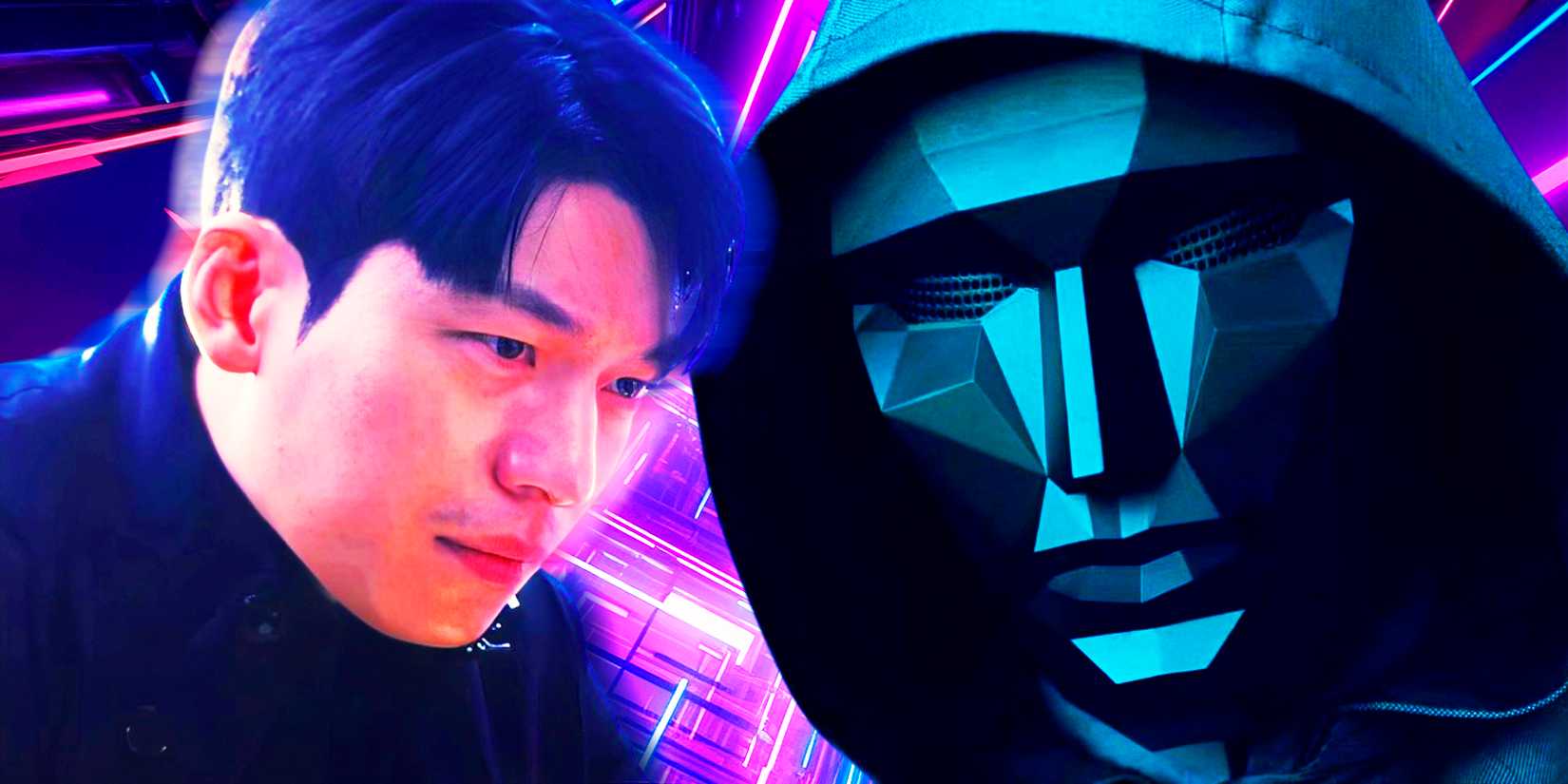 Jun-ho and The Front Man from Squid Game