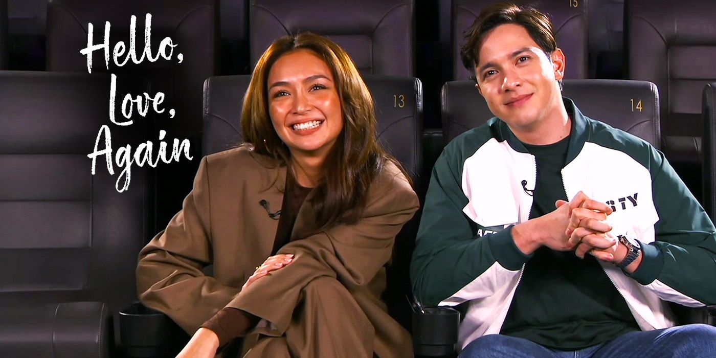 Kathryn Bernardo y Alden Richards sobre la recreación de la química de Ethan y Joy en Hello, Love, Again