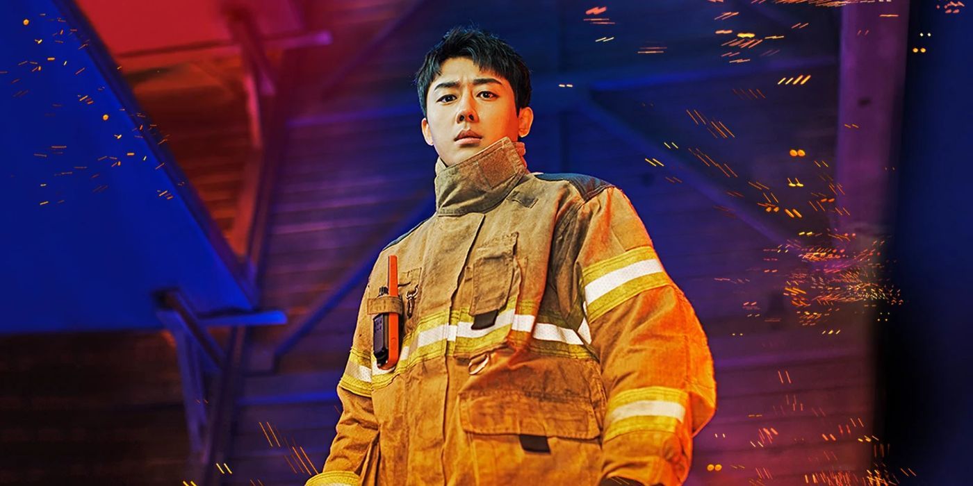 Son Ho-jun como Bong Do-jin parece sério em The First Responders.