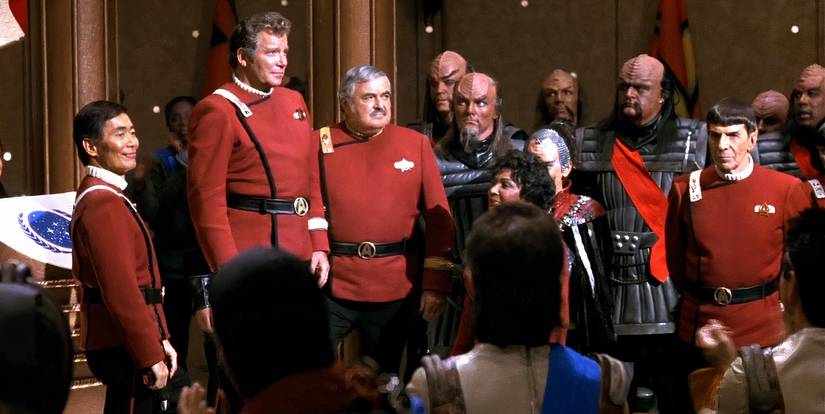 KIrk saved Khitomer conference in Star Trek VI