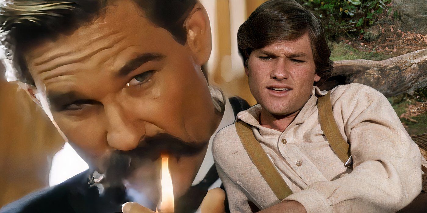 Kurt Russell as Wyatt Earp in Tombstone and as Buck Henry Woolfe in Gunsmoke