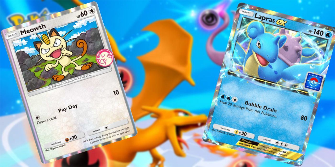 Cards from Pokemon TCG Pocket's Lapras Events