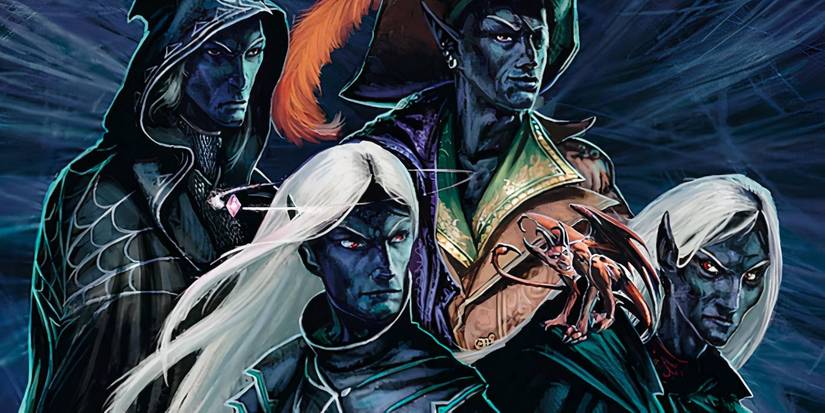 Legend Of Drizzt Drow including Jarlaxle, Kimmuriel, Rai-guy Bondalek and Valas Hune.