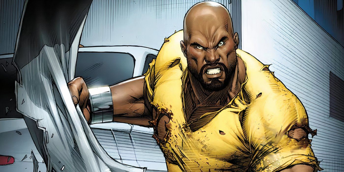 Luke Cage abrió la puerta del auto.