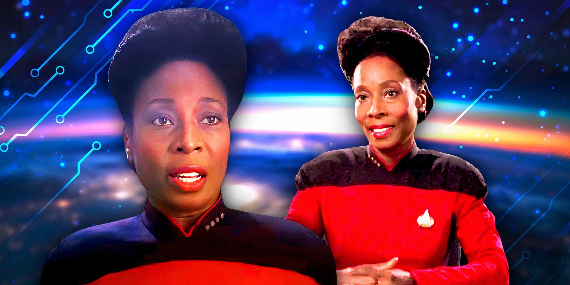 Star Treks First Black Female Captain Was The Actress Who Played Geordis Mother On TNG