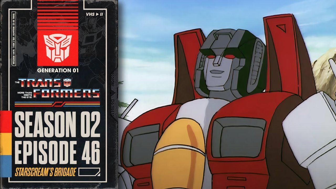 starscream laughs in the transformers season 2 episode 46 starscreams brigade