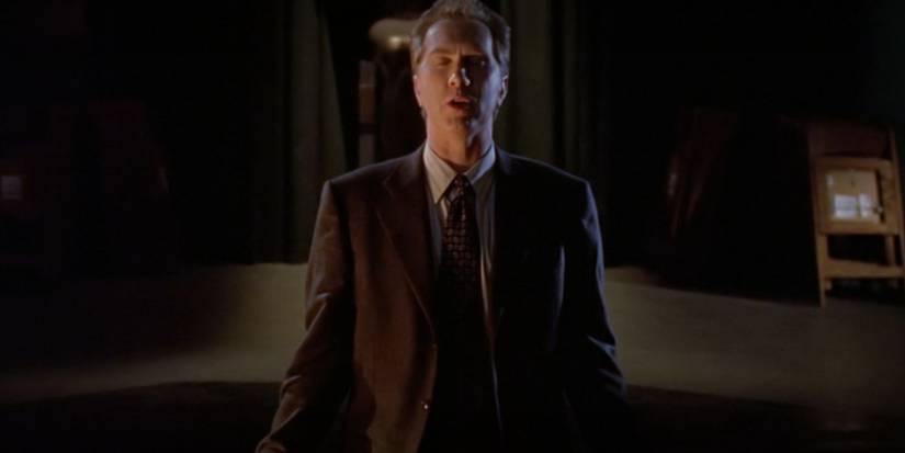 The Mayor performing an ascension ritual in Buffy Season 3