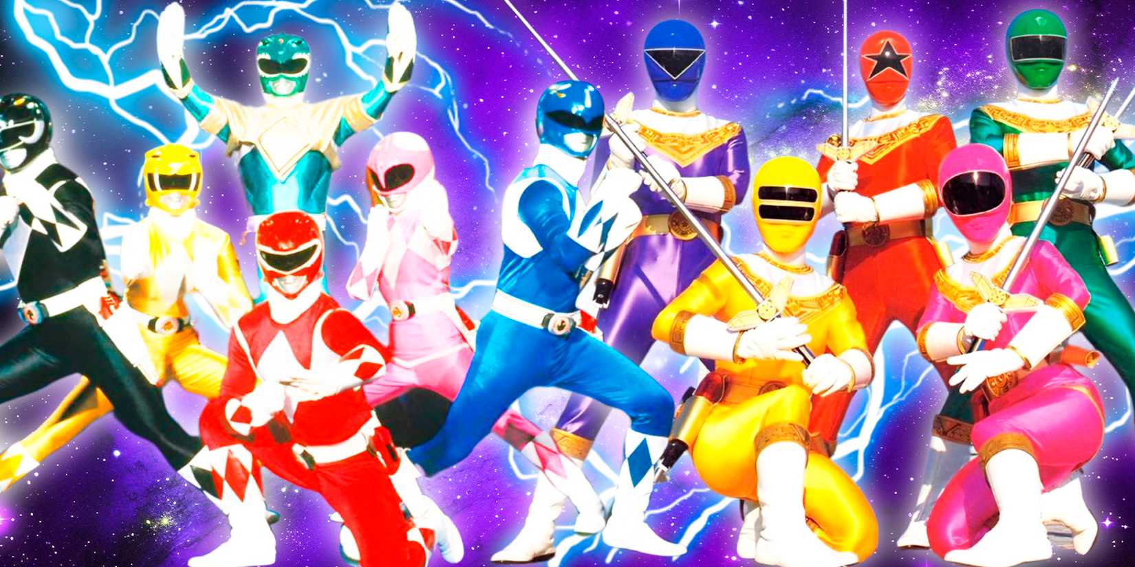 Mighty Morphin Power Rangers and Power Rangers Zeo