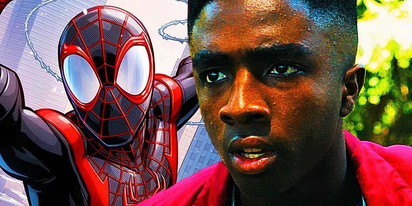 Miles Morales in Marvel Comics with Caleb McLaughlin in Stranger Things