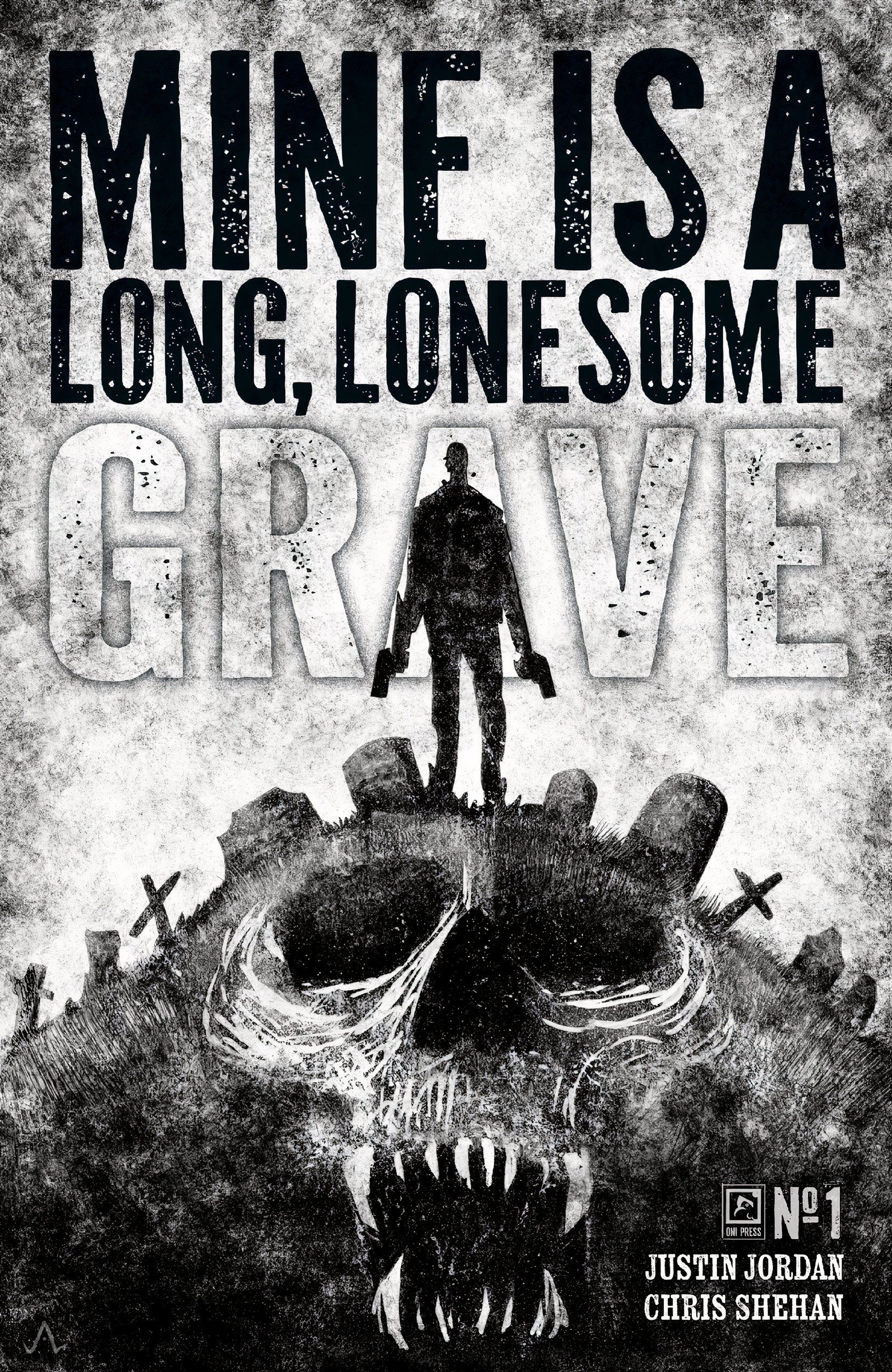 La mía es una portada previa de Long Lonesome Tomb 6.