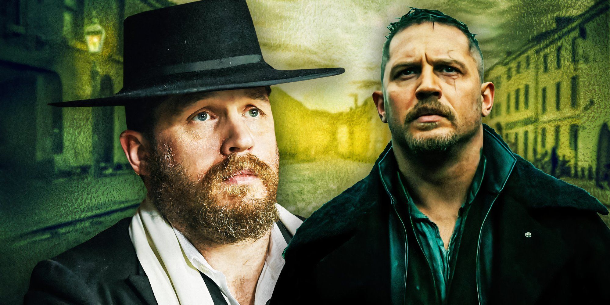 Custom imagery from Peaky Blinders and Taboo